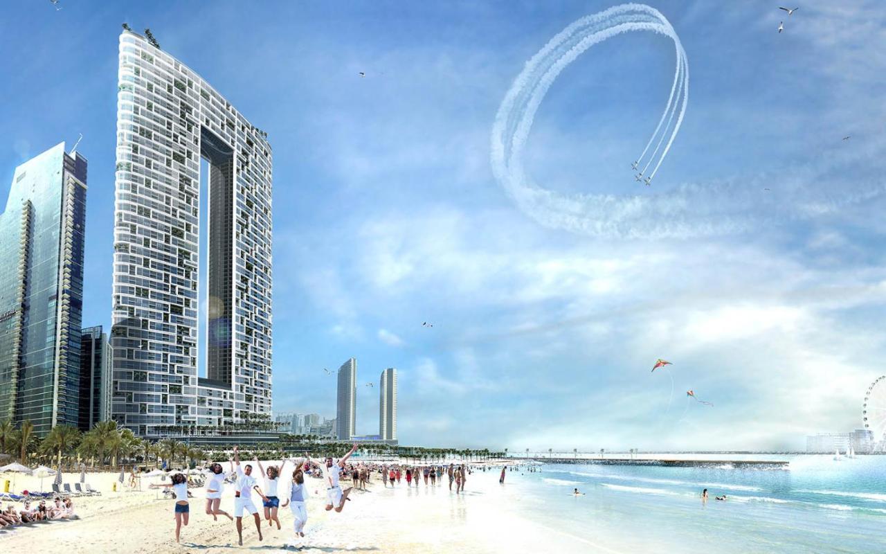 Stunning 5* 4Br-Oceanfront-Apartment Dubai Ngoại thất bức ảnh